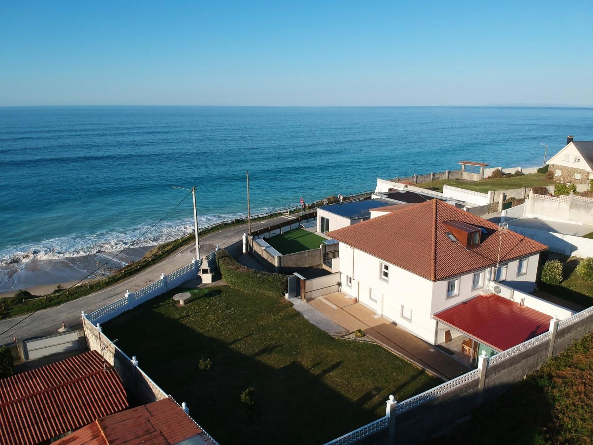 Ag Casa Vilamar En Primera Linea De Playa Razo Razo da Costa Kültér fotó